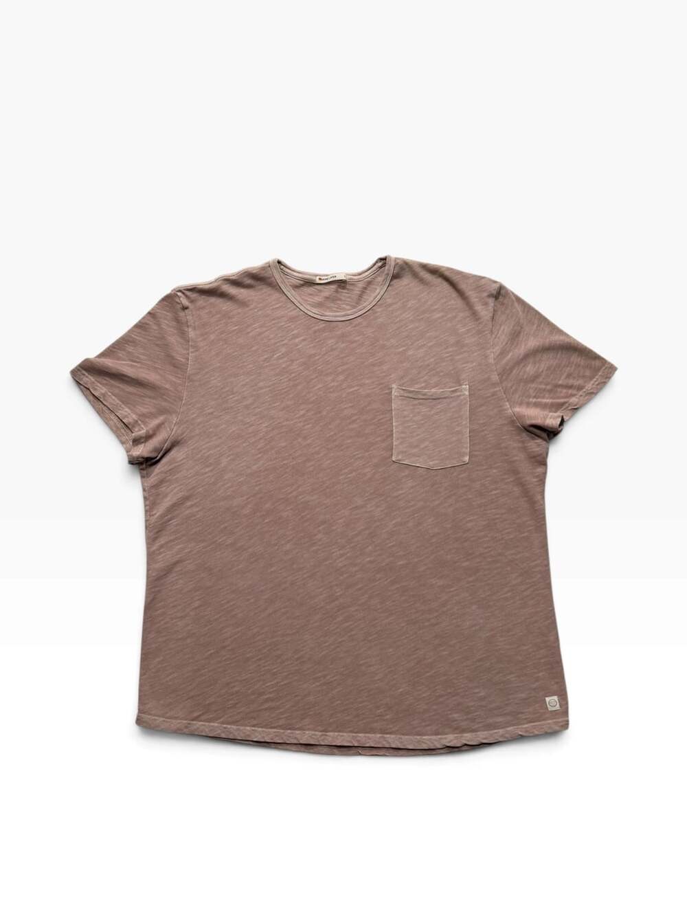 Marine Layer Vintage Heavy Slub Pocket T-Shirt - Tobacco Brown